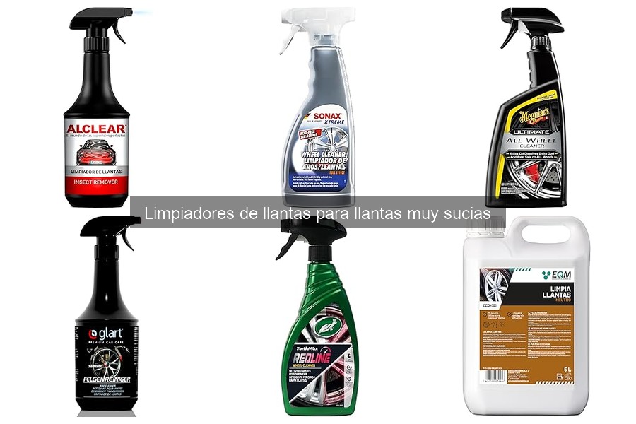 Errores comunes al usar limpiadores de llantas y soluciones