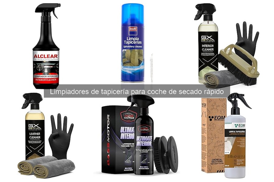 Errores comunes al usar limpiadores de tapicería de secado rápido