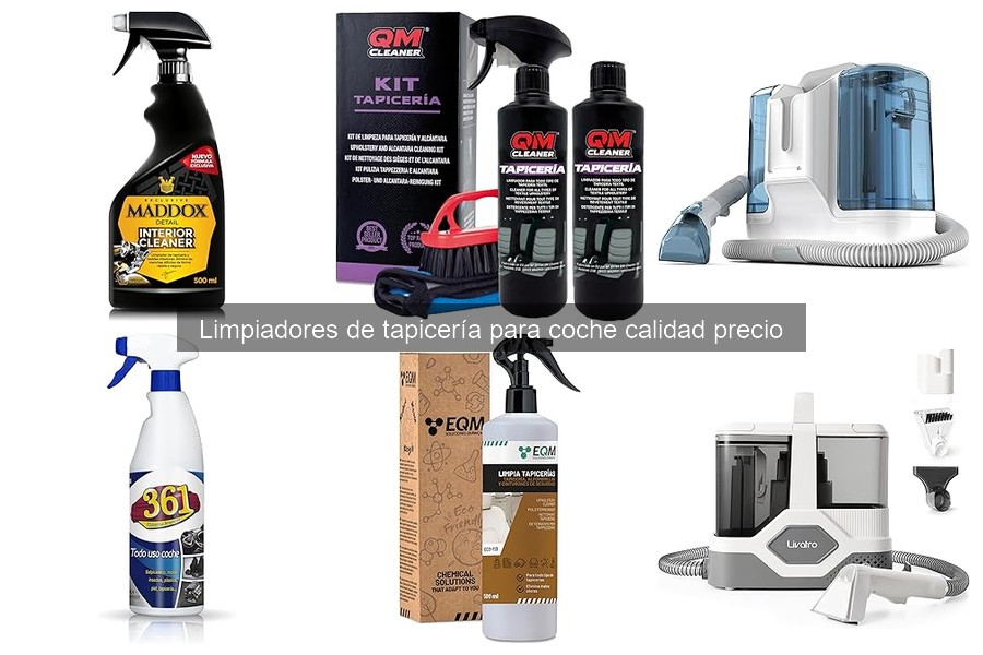 Errores comunes al usar limpiadores de tapicería para coche