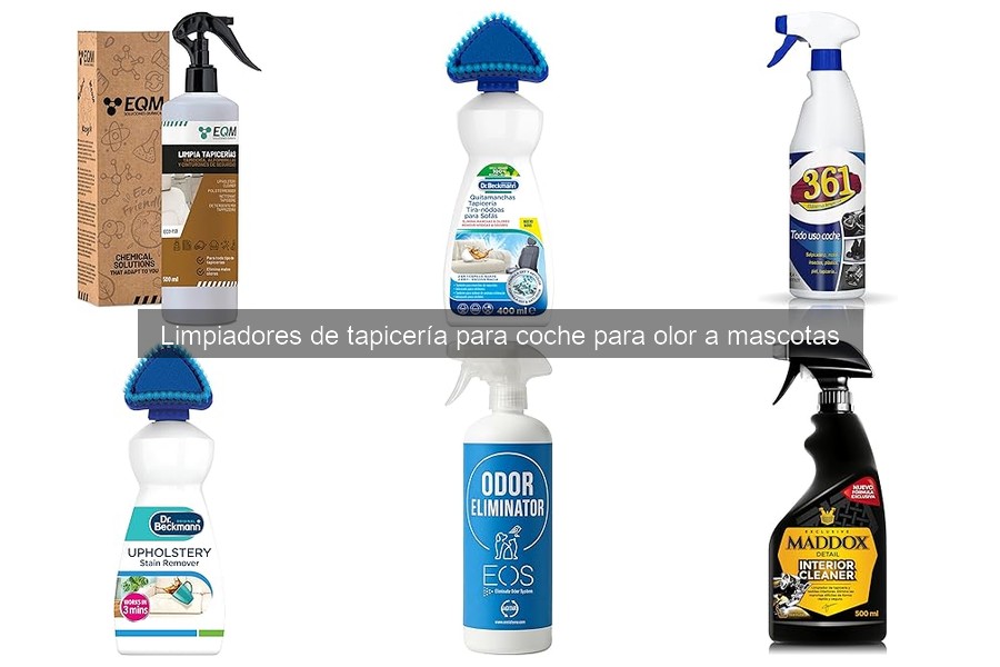 Errores comunes al usar limpiadores de tapicería para mascotas