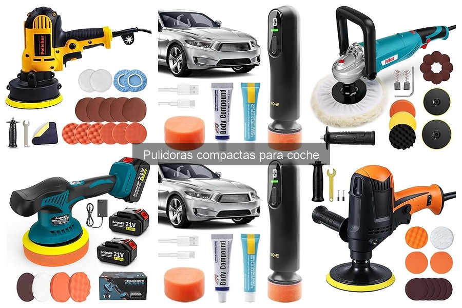 Errores comunes al usar pulidoras compactas para coche