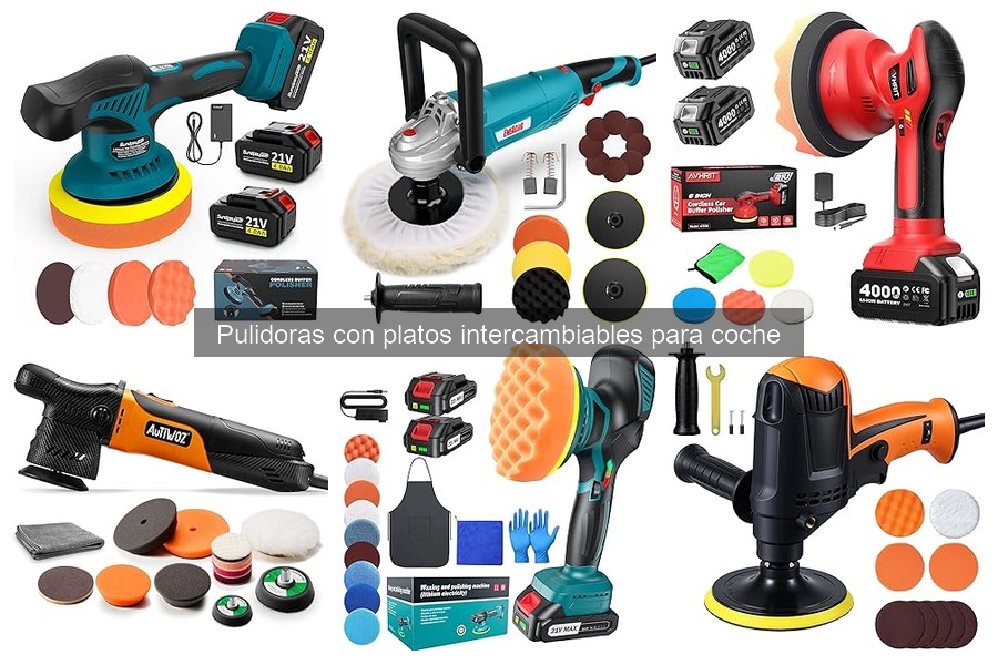 Errores comunes al usar pulidoras con platos intercambiables