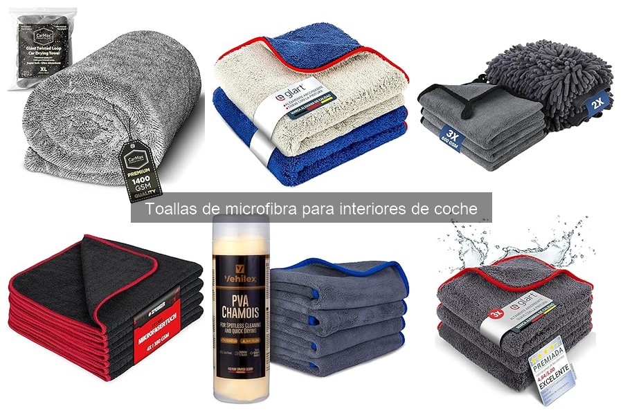 Errores comunes al usar toallas de microfibra en coche