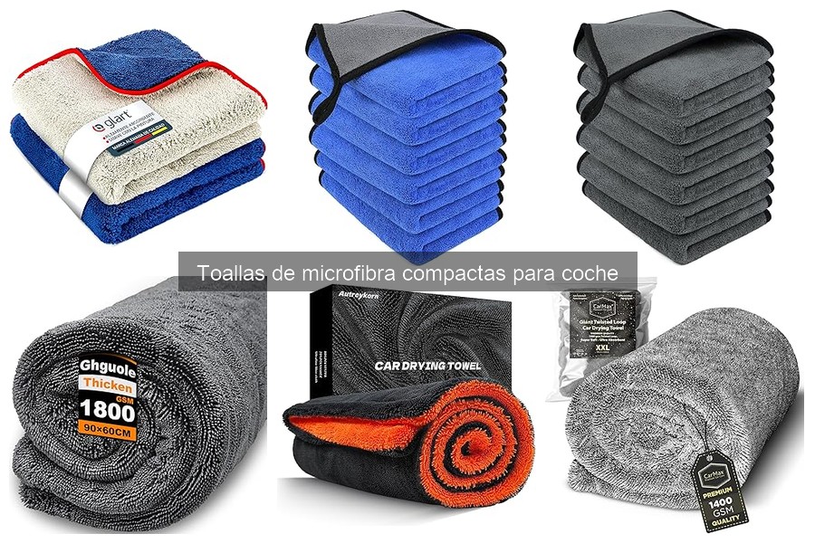 Errores comunes al usar toallas de microfibra en el coche