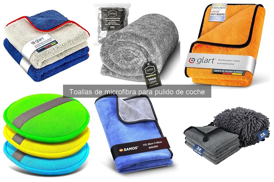 Errores comunes al usar toallas de microfibra en pulido de coche
