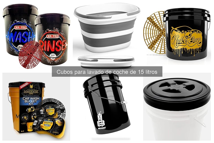 Errores Comunes al Usar un Cubo de Lavado de 15 L para Coches