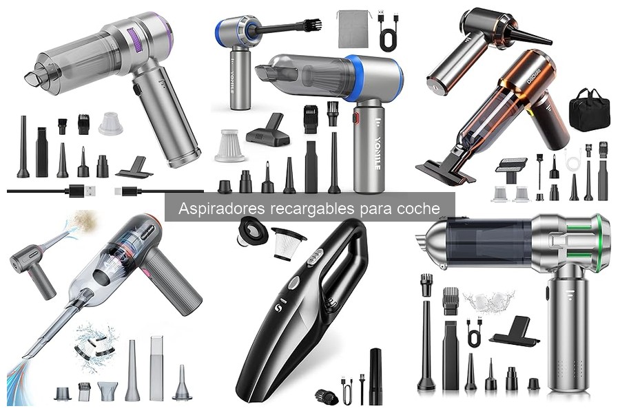 Errores comunes con aspiradores recargables para coche