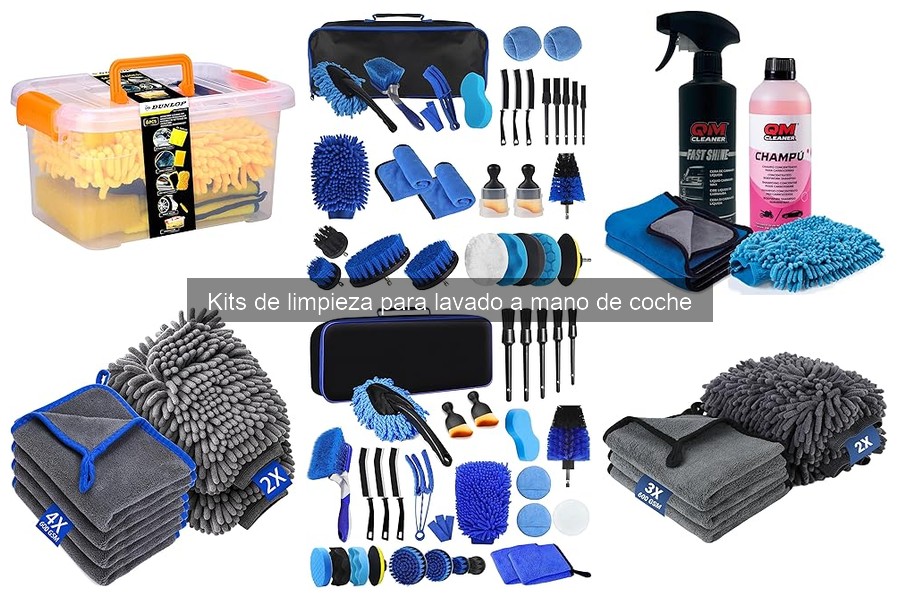 ¿Es posible hacer un kit de limpieza de coche casero?