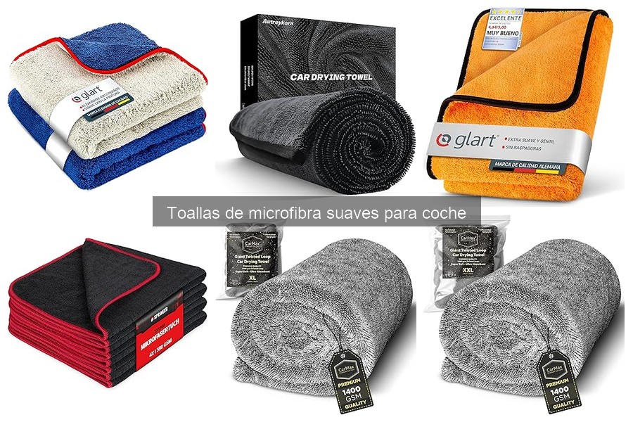 Especificaciones clave para elegir toallas de microfibra para coche