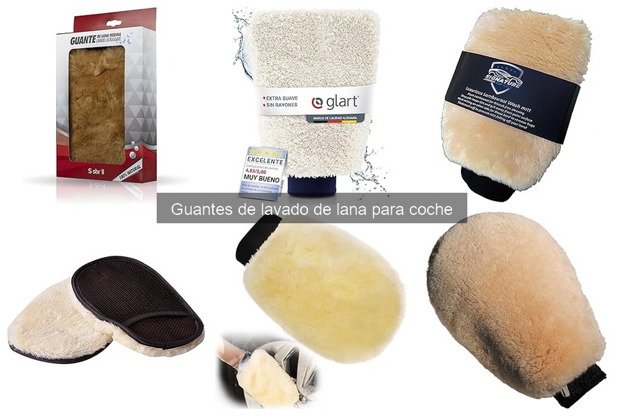 Guantes de lavado de lana para coche: ¿Qué son y sus beneficios?