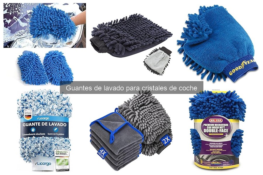 Guantes de lavado para cristales de coche: ¿qué son?