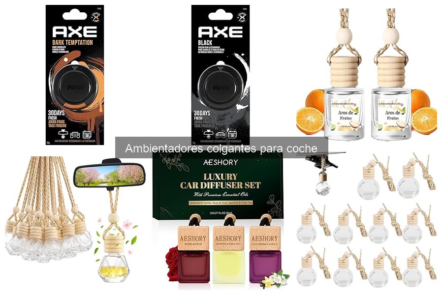 Guía de compra de ambientadores colgantes para coche
