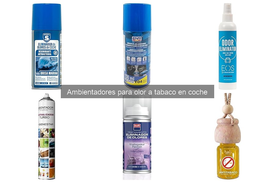 Guía de compra de ambientadores para olor a tabaco en coche
