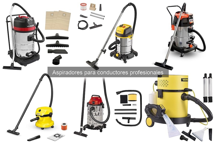 Guía de compra de aspiradores para conductores profesionales