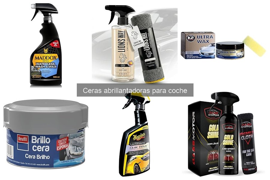 Guía de compra de ceras abrillantadoras para coche