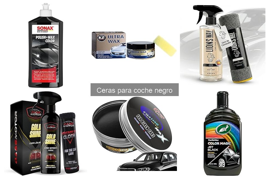 Guía de compra de ceras para coche negro: consejos y marcas