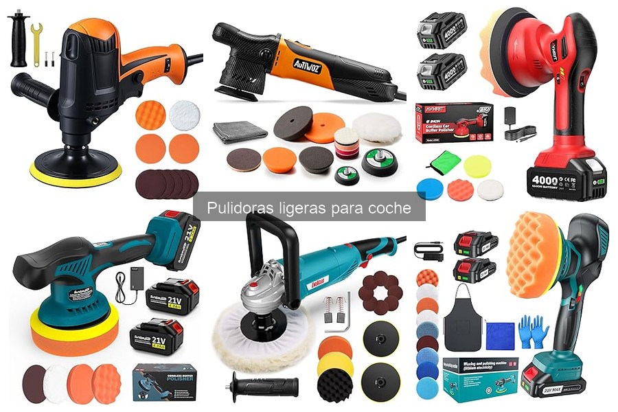 Guía de Compra: Pulidoras Ligeras para Coche