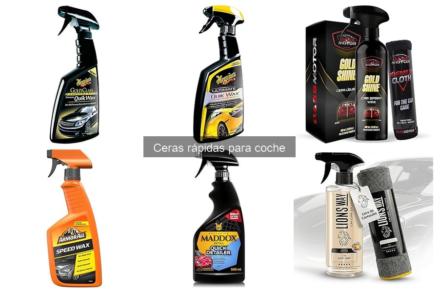 Guía para comprar cera rápida para coche: ¿qué buscar?