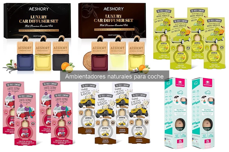 Guía para elegir ambientadores naturales para coche
