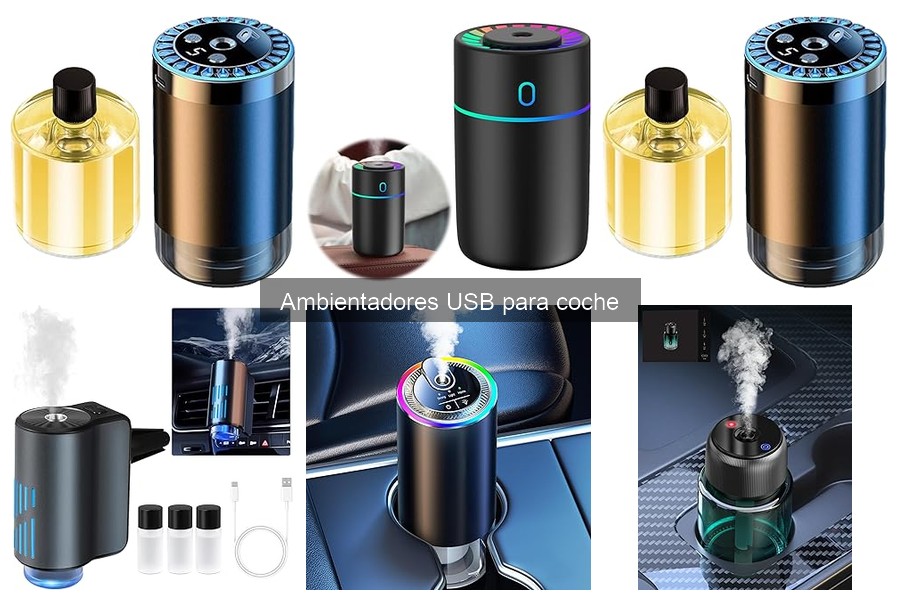 Guía para elegir el mejor ambientador USB para coche
