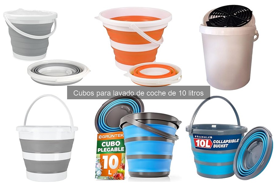 Guía para Elegir el Mejor Cubo para Lavado de Coche