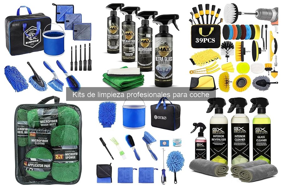 Guía para Elegir el Mejor Kit de Limpieza Profesional para Coche