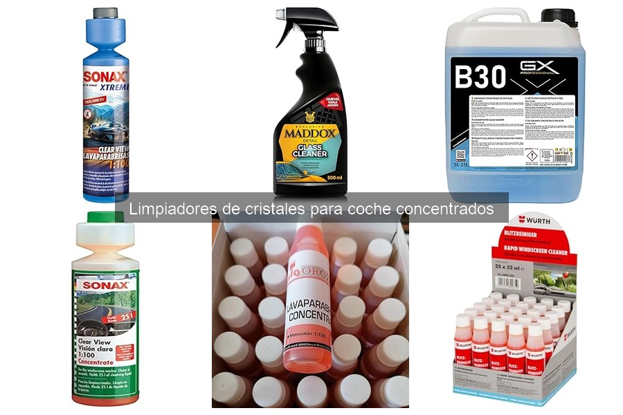 Guía para Elegir el Mejor Limpiador de Cristales Concentrado