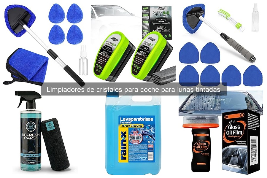 Guía para elegir el mejor limpiador de cristales para lunas tintadas