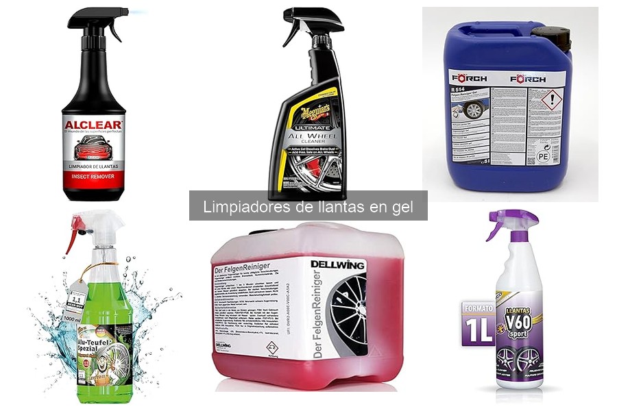 Guía para Elegir el Mejor Limpiador de Llantas en Gel
