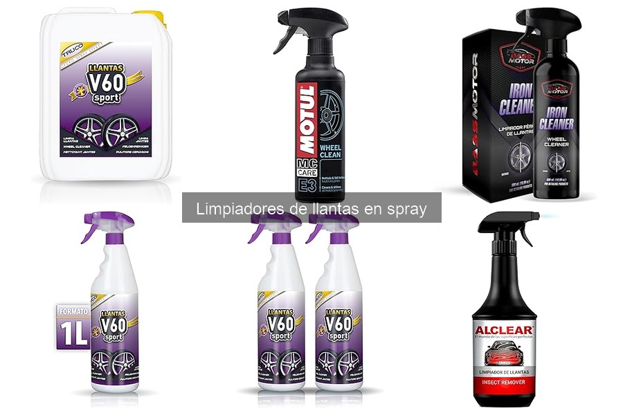 Guía para elegir el mejor limpiador de llantas en spray