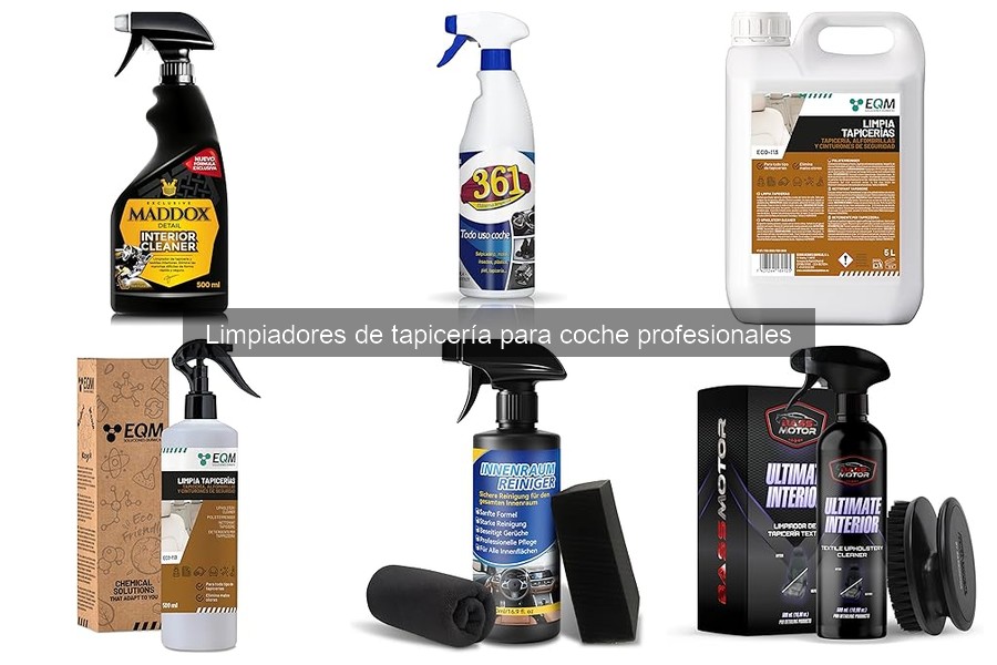Guía para Elegir el Mejor Limpiador de Tapicería para Coche