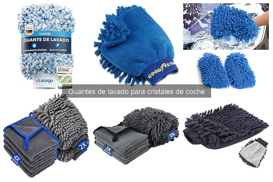 Guía para elegir guantes de lavado para cristales de coche