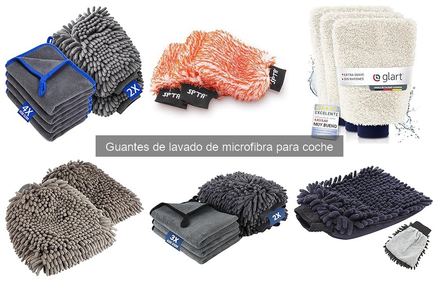 Guía para elegir guantes de microfibra para lavar tu coche