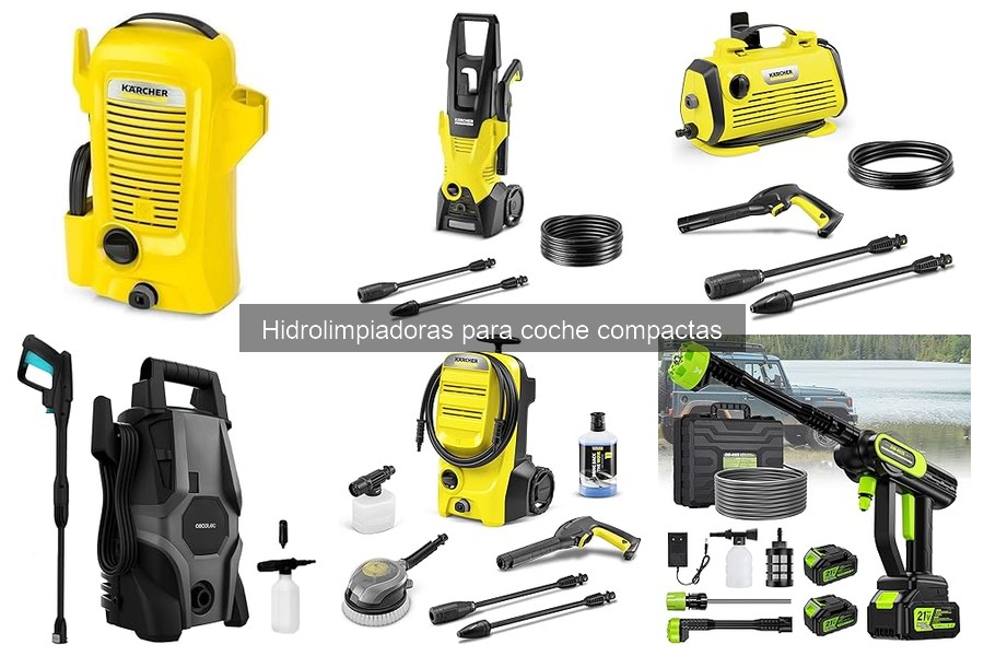 Guía para Elegir Hidrolimpiadoras Compactas para Coches