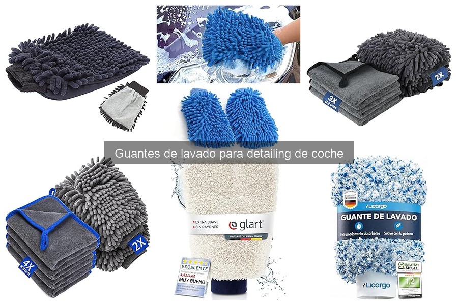 Guía para Elegir los Mejores Guantes de Lavado para Detailing