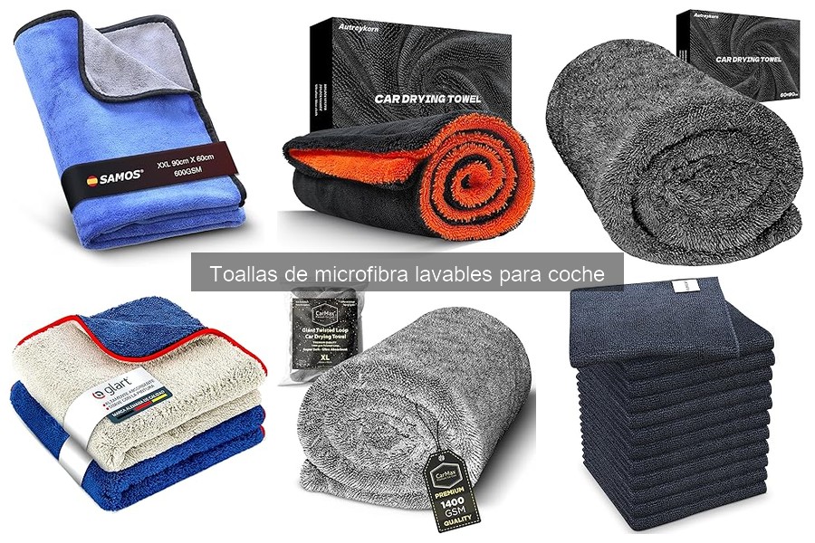 Guía para elegir toallas de microfibra para coche