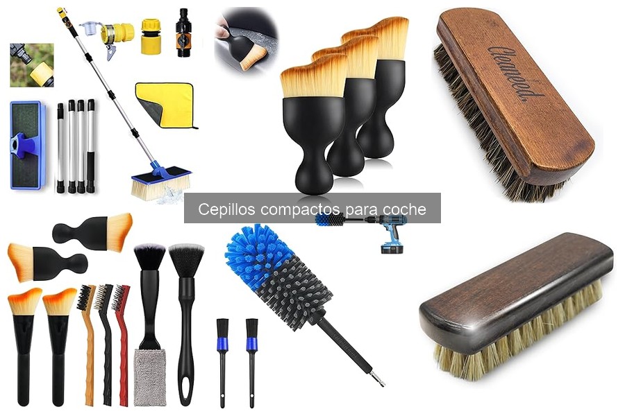 Impacto ambiental de los cepillos compactos para coche