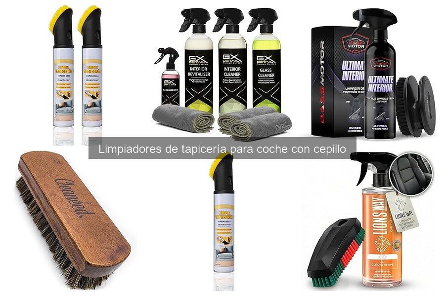 Ingredientes a Evitar en Limpiadores de Tapicería para Coche