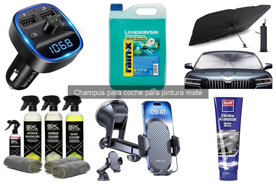 Instrucciones para Usar Champú en Coche Mate