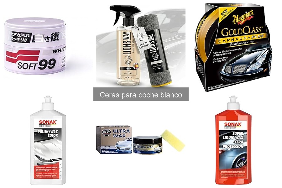 La mejor cera para coche blanco: guía de compra