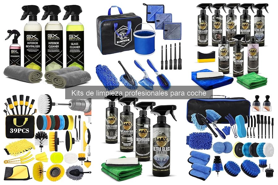 Las Mejores Marcas de Kits de Limpieza para Coche