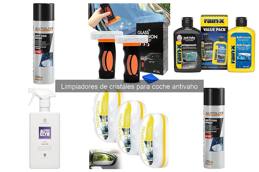 Limpiadores de cristales antivaho para coche: ¿qué son?