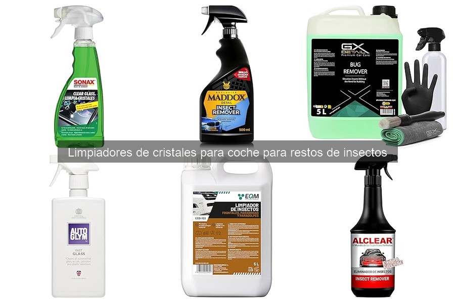 Limpiadores de cristales para coche: ¿Qué son y cómo funcionan?