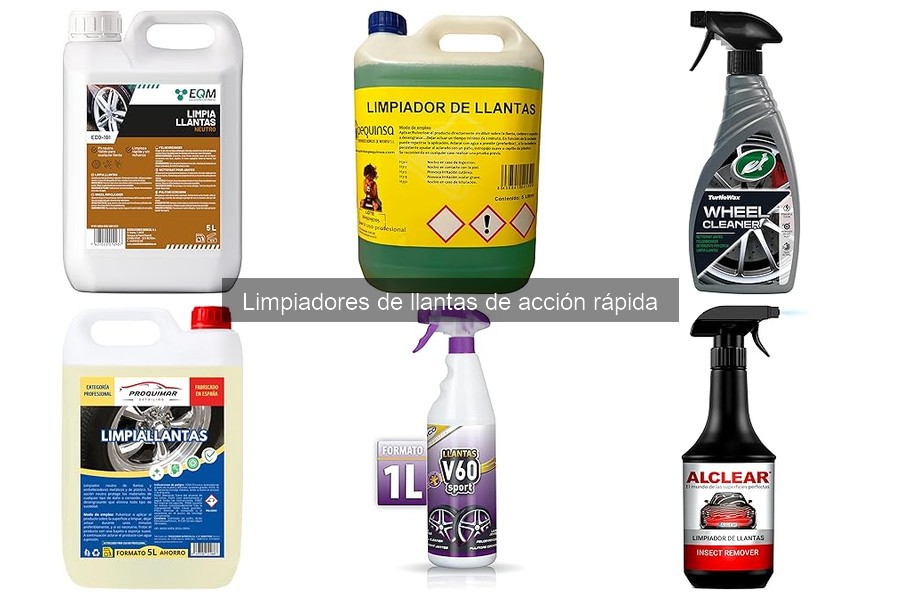 Limpiadores de Llantas de Acción Rápida: ¿Qué Son y Cómo Usarlos?