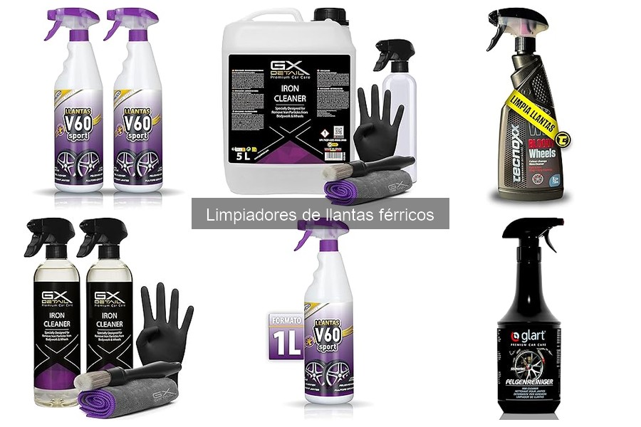 Limpiadores de llantas férricos vs. ecológicos: ¿Cuál elegir?