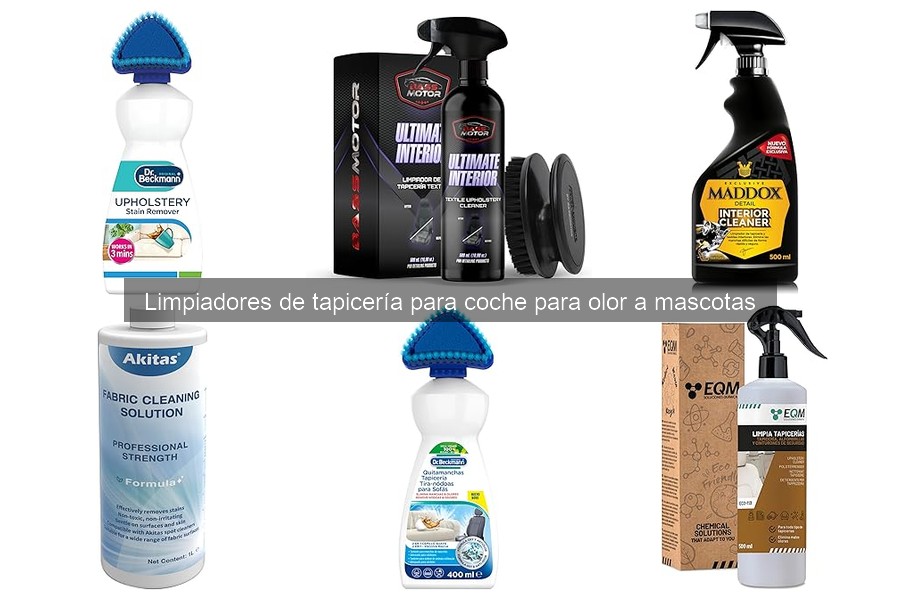 Limpiadores de Tapicería para Eliminar Olores de Mascotas