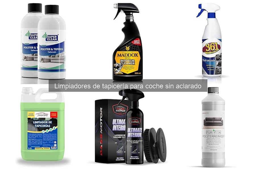 Limpiadores de Tapicería Sin Aclarado vs. Tradicionales: ¿Cuál Elegir?