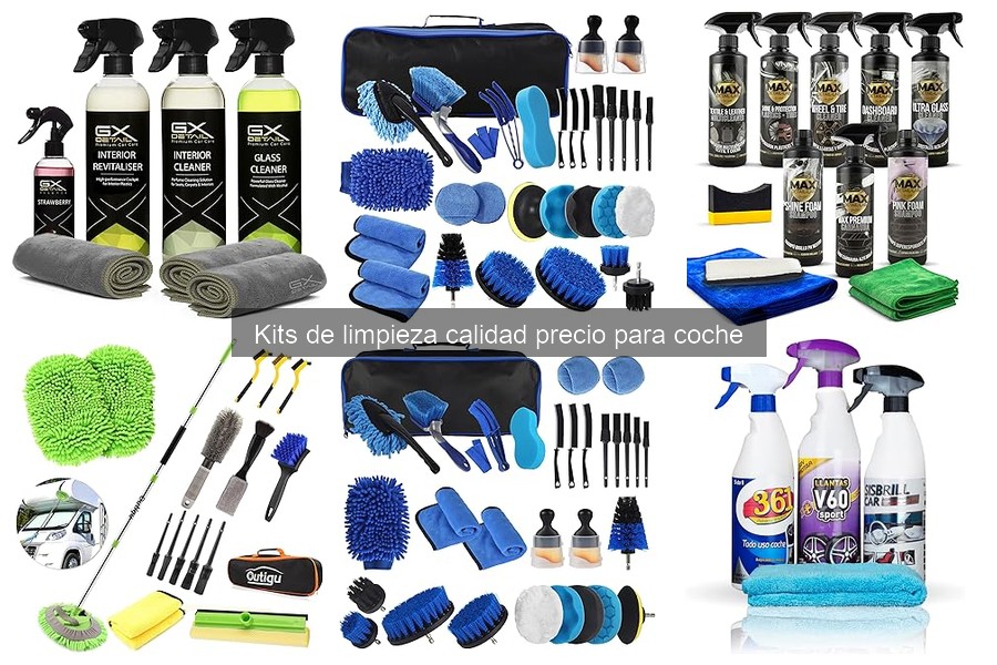 Los mejores momentos para usar un kit de limpieza de coche