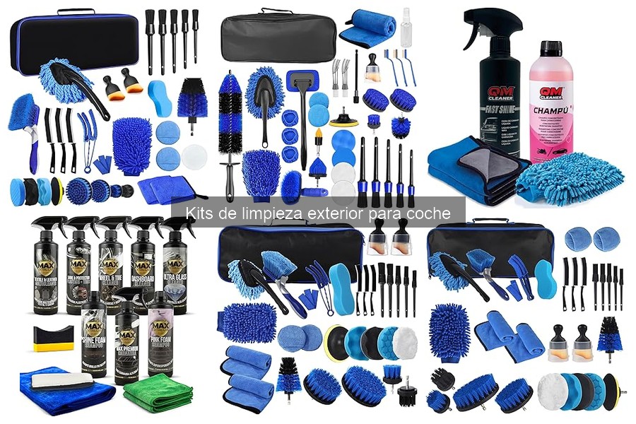 Mantén tu coche limpio: Recomendaciones y kits de limpieza