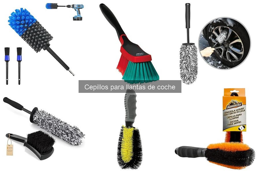 Mantén tus cepillos para llantas: cuidados y mantenimiento